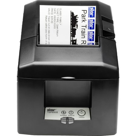 STAR PRINTER Star Tsp 65411U-Receipt Printer-Monochrome-Direct Thermal- New Retail 39449670